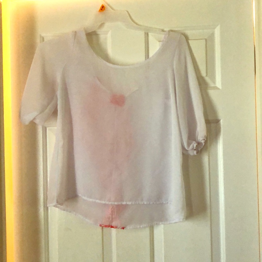 Size small shirt. Made by Luxe